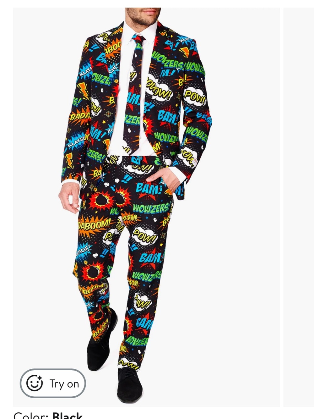 Opposuit Badaboom Two-Piece Suit & Tie Set